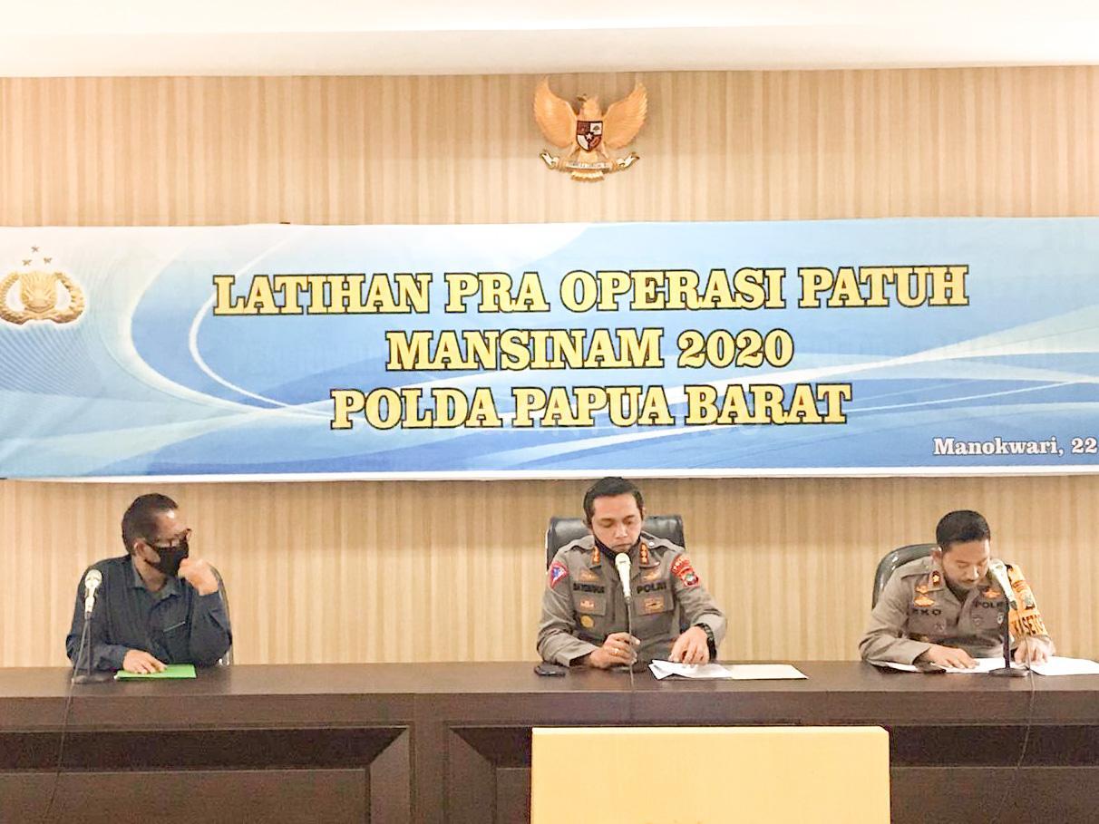 DitLantas Polda Papua Barat Latihan Pra Operasi Patuh Mansinam 1 IMG 20200722 WA0083